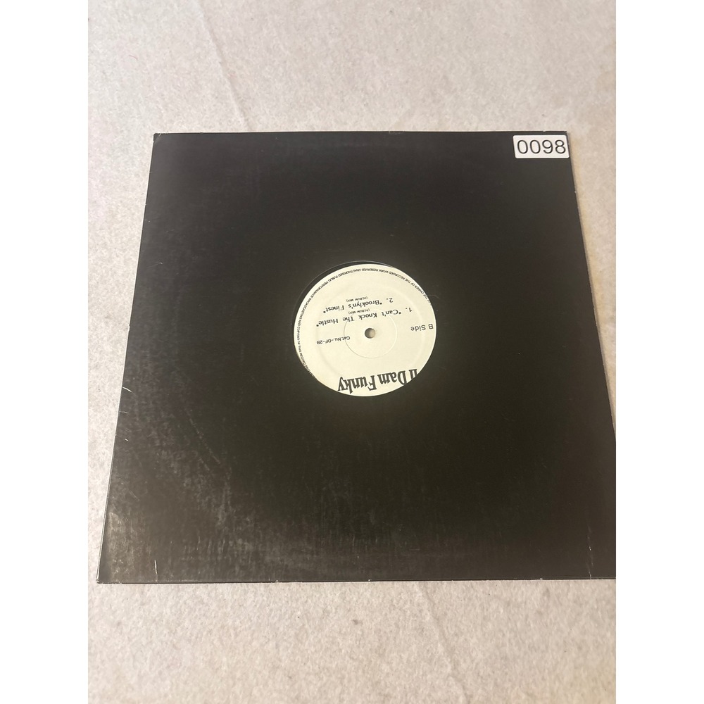 II Dam Funky Vinyl Record 12" Black Good Hip Hop Jay-Z Def Squad Remix DF-2